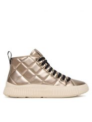 Geox Sneakersy J Laquinny J56M3F 000NF C2010 D Złoty. Żółte buty sportowe dziewczęce Geox, bez wzorów, ze skóry, bez zapięcia. Za 179.99 zł.