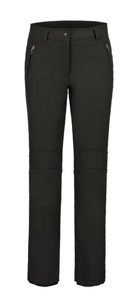 Spodnie - narciarstwo - damskie - entiat - softshell - zwart. Czarne spodnie materiałowe damskie ICEPEAK, bez wzorów, z materiału. Za 503.65 zł.