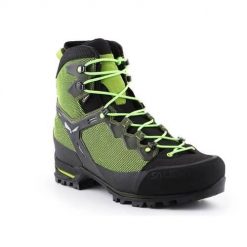 Buty trekkingowe męskie Salewa MS Raven 3 Gtx. Zielone buty trekkingowe męskie Salewa, z materiału, za kostkę, bez zapięcia, trekkingowe. Za 1,511.00 zł.