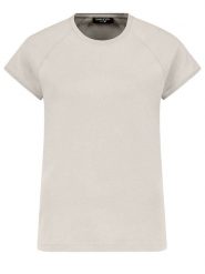 Sublevel Koszulka w kolorze jasnoszarym rozmiar: XS. Szare bluzki damskie Sublevel, xs, bez wzorów, z bawełny, bez kołnierzyka. Za 43.99 zł.