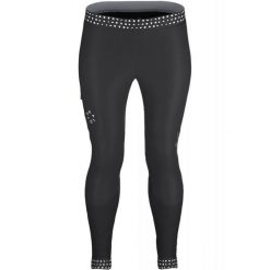 Spodnie na narty biegowe damskie Maloja FlaasM. Czarne spodnie dresowe damskie Maloja, bez wzorów, sportowe. Za 354.80 zł.