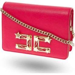 TOREBKA Elisabetta Franchi. Czerwone torebki klasyczne damskie Elisabetta Franchi, z aplikacjami, ze skóry ekologicznej, duże, bez dodatków. Za 1,159.00 zł.
