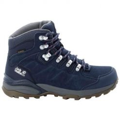 Buty trekkingowe damskie Jack Wolfskin Refugio Texapore Mid. Czarne obuwie trekkingowe damskie Jack Wolfskin. Za 419.99 zł.