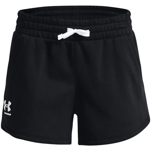 Spodnie treningowe damskie Under Armour Rival Fleece Shorts. Czarne spodnie sportowe damskie Under Armour, xs, na fitness i siłownię. Za 129.99 zł.
