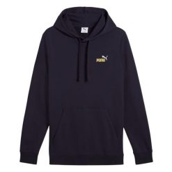 Męska Bluza Z Kapturem Ess 2 Color Small No 1. Niebieskie bluzy z kapturem męskie Puma, m. Za 237.99 zł.