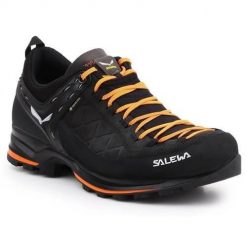 Buty trekkingowe męskie Salewa Buty Męskie MS Mtn Trainer 2 Gtx. Brązowe buty trekkingowe męskie Salewa, z materiału, bez zapięcia, trekkingowe. Za 1,114.00 zł.