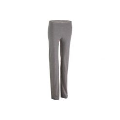 Legginsy Regular Gym & Pilates FIT+ 500 damskie. Niebieskie legginsy damskie DOMYOS, l, bez wzorów, z bawełny, na fitness i siłownię. Za 39.99 zł.