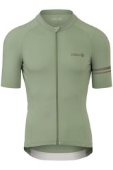 Męska koszulka rowerowa z krótkim rękawem Solid zielona 4-Way Stretch. Zielone t-shirty sportowe męskie Agu, na lato, m, z materiału, bez ramiączek, rowerowe. Za 473.10 zł.