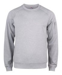 Clique Basic Active Roundneck bluza z okrągłym dekoltem poliester szara. Szare bluzy bez kaptura męskie CLIQUE, xs, z poliesteru. Za 164.62 zł.