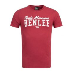 T-shirt o wąskim kroju Benlee Kingsport. Czerwone t-shirty męskie Benlee, m, bez wzorów, z bawełny, bez kołnierzyka. Za 136.00 zł.