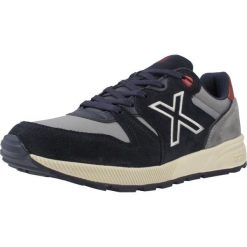 Buty MUNICH 1030 83 Niebieski. Czarne buty trekkingowe męskie munich, ze skóry, bez zapięcia, trekkingowe. Za 313.99 zł.