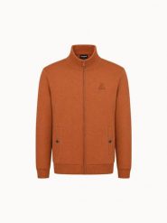 Kurtka z dresu Le Coq Sportif Essentiels T/T N°1. Brązowe kurtki męskie Le Coq Sportif, m, bez wzorów, z dresówki, casualowe, bez kaptura. Za 512.50 zł.