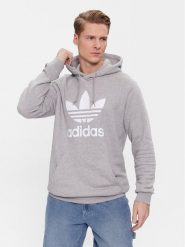 Adidas Bluza adicolor Classics Trefoil H06669 Szary Regular Fit. Szare bluzy bez kaptura męskie Adidas, m, z bawełny. Za 279.99 zł.