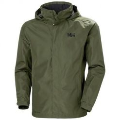 Kurtka uniwersalna męska Helly Hansen Dubliner. Zielone kurtki męskie Helly Hansen, m, bez wzorów, z syntetyku, klasyczne, z kapturem. Za 729.00 zł.