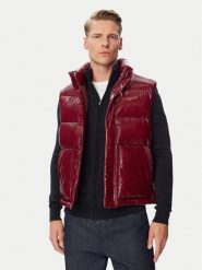 HUGO Bezrękawnik Baltinos2641 50574162 Bordowy Regular Fit. Czerwone kamizelki męskie Hugo, m, z syntetyku. Za 1,249.00 zł.
