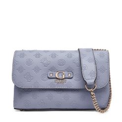 Torebka Guess. Niebieskie torebki klasyczne damskie Guess, z aplikacjami, bez dodatków. Za 589.99 zł.