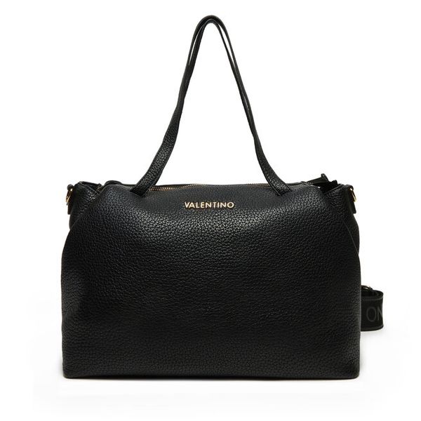 Torebka Valentino. Czarne torebki klasyczne damskie Valentino, bez wzorów, bez dodatków. Za 379.99 zł.