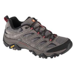 Buty trekkingowe męskie Merrell Moab 3 Ventilator. Szare buty trekkingowe męskie MERRELL, z gumy, bez zapięcia, trekkingowe. Za 449.99 zł.