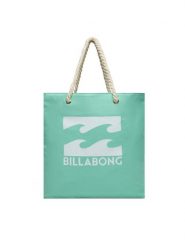 Billabong Torebka BLB-B-001-07 Turkusowy. Niebieskie torebki klasyczne damskie Billabong, bez wzorów, z materiału, bez dodatków. Za 99.99 zł.