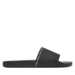 Klapki Calvin Klein. Czarne klapki i japonki męskie CALVIN KLEIN. Za 209.99 zł.