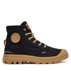 Trampki Palladium. Czarne trampki i tenisówki męskie Palladium, bez wzorów, bez zapięcia. Za 389.99 zł.