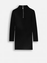 Coccodrillo Sukienka codzienna ZC4129101SGJ Czarny Regular Fit. Czarne sukienki dziewczęce COCCODRILLO, bez wzorów, z syntetyku, bez ramiączek. Za 69.90 zł.