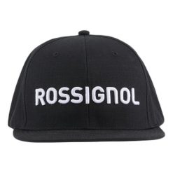 Czapka typu snapback Rossignol Corporate. Czarne czapki męskie Rossignol, bez wzorów. Za 247.50 zł.