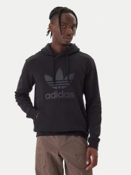 Adidas Bluza adicolor Classics Trefoil JY3766 Czarny Regular Fit. Czarne bluzy bez kaptura męskie Adidas, m, z bawełny. Za 239.99 zł.