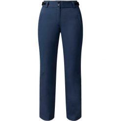 Spodnie narciarskie Rossignol damskie Ski Pant granatowe. Niebieskie spodnie materiałowe damskie Rossignol, bez wzorów, z materiału, klasyczne. Za 839.00 zł.