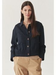 TATUUM Kurtka koszulowa "Sakso" w kolorze granatowym rozmiar: 36. Niebieskie kurtki damskie Tatuum, bez wzorów, bez kaptura. Za 184.02 zł.
