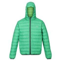 Męska Ocieplana Kurtka Z Kapturem Marizion. Zielone kurtki męskie Regatta, m, bez wzorów, z puchu, sportowe, z kapturem. Za 114.99 zł.