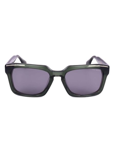 Ted Baker Męskie okulary przeciwsłoneczne w kolorze fioletowo-zielonym rozmiar: 54. Różowe okulary przeciwsłoneczne męskie Ted Baker, z tworzywa sztucznego. Za 244.80 zł.