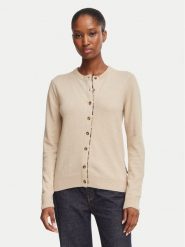 Barbour Kardigan Pendle LKN1076BE54 Beżowy Regular Fit. Brązowe kardigany damskie Barbour, bez wzorów, z bawełny. Za 634.99 zł.