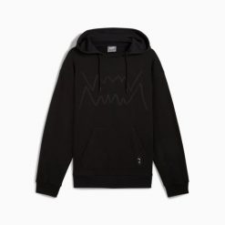 Bluza z kapturem męska Puma JAWS CORE 2.0 62722001. Czarne bluzy z kapturem męskie Puma, l, z materiału. Za 184.26 zł.