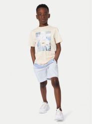 BOSS T-Shirt J52988 D Beżowy Regular Fit. Brązowe t-shirty chłopięce Boss, bez wzorów, z bawełny, bez ramiączek. Za 274.99 zł.