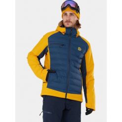 Kurtka Narciarska Męska Fundango Orion. Niebieskie kurtki męskie Fundango, l, bez wzorów, bez kaptura, narciarskie. W wyprzedaży za 661.15 zł.