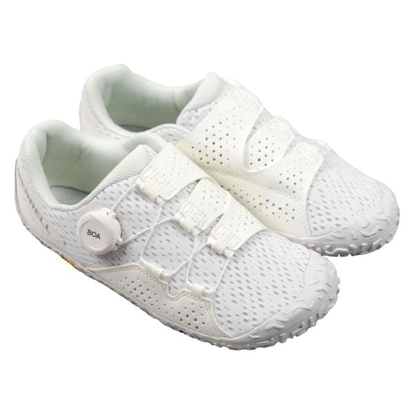 Buty do biegania damskie Merrell Vapor Glove 6 Boa. Białe obuwie do biegania damskie MERRELL. Za 496.00 zł.
