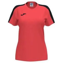 Koszulka do piłki nożnej damska Joma Academy III z krótkim rękawem. Brązowe t-shirty damskie Joma, s, bez wzorów, z poliesteru, bez kołnierzyka. Za 86.80 zł.