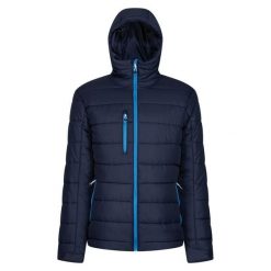 Męska Kurtka Termiczna Navigate Z Kapturem. Niebieskie kurtki męskie Regatta, m, bez wzorów, sportowe, z kapturem. Za 263.99 zł.