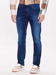Tommy Jeans Jeansy Ryan DM0DM09548 Granatowy Regular Fit. Niebieskie jeansy męskie Tommy Jeans. Za 289.99 zł.