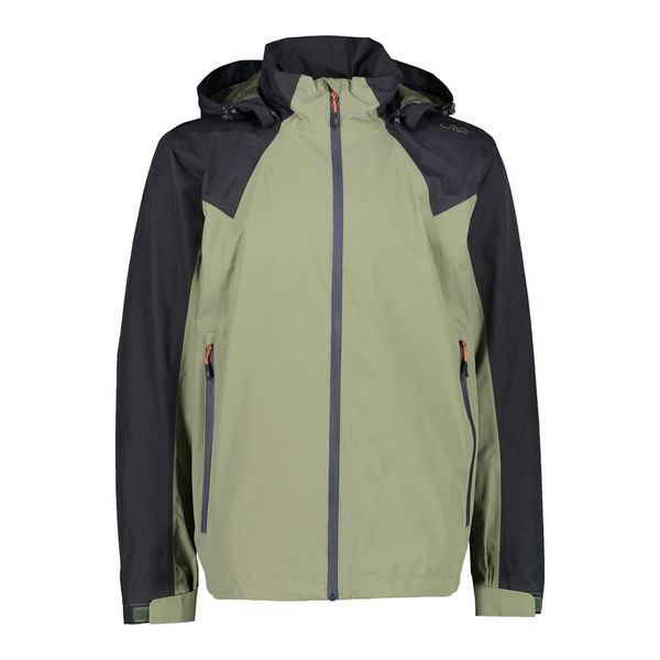 Kurtka męska turystyczna CMP 31Z5557. Czarne kurtki męskie CMP, l, bez wzorów, sportowe, bez kaptura. W wyprzedaży za 214.99 zł.