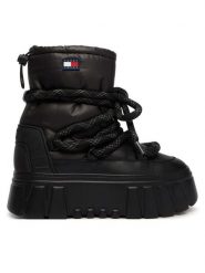 Tommy Jeans Śniegowce Tjw Platform Nylon Snowboot Wl EN0EN03163 Czarny. Czarne śniegowce damskie Tommy Jeans, z jeansu. Za 649.99 zł.