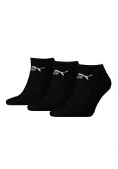 Skarpetki stopki dla dorosłych Puma sneaker. Czarne skarpetki damskie Puma, bez wzorów, z bawełny. Za 36.40 zł.