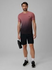 4F Spodenki treningowe szybkoschnące męskie - czarne L. Czarne szorty męskie 4f, bez kołnierzyka. Za 149.99 zł.