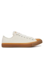 Converse Trampki Chuck Taylor All Star Tough Textures A10512C Beżowy. Brązowe trampki i tenisówki męskie Converse, bez wzorów, z materiału, bez zapięcia. Za 219.99 zł.