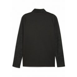 Męska bluza treningowa FC St. Pauli z zamkiem 1/4 PUMA Black Flat Dark Gray. Czarne bluzy bez kaptura męskie Puma, l. Za 329.00 zł.