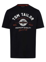 Tom Tailor T-shirt Mężczyźni Bawełna niebieski, L. Niebieskie t-shirty męskie Tom Tailor, l, bez wzorów, z bawełny, bez kołnierzyka. Za 79.95 zł.