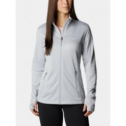 Bluza Polarowa Damska Columbia Park View Grid. Szare bluzy bez kaptura damskie Columbia, s, z polaru. W wyprzedaży za 280.00 zł.