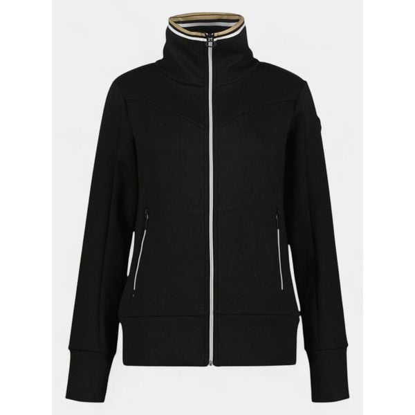 Sweter damski Luhta Ingby. Czarne swetry klasyczne damskie Luhta, xs, z materiału, bez kołnierzyka. Za 399.00 zł.