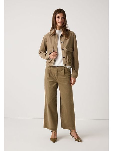 More & More Spodnie w kolorze jasnobrązowym rozmiar: 34. Brązowe spodnie materiałowe damskie MORE & MORE, bez wzorów, z materiału. Za 187.96 zł.